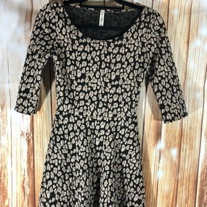 Leopard Skater Dress